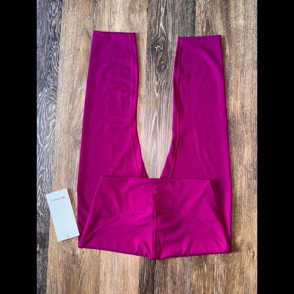 Lululemon Size 8 Instill HR 23” Magenta Purple